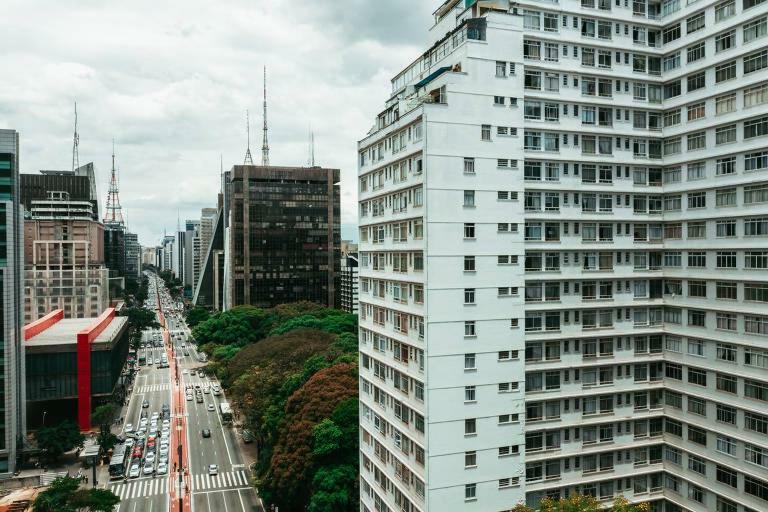 Studio Na Av. Paulista São Paulo Luaran gambar